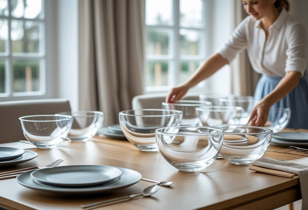 Sådan vælger du de perfekte glasskåle til dit spisebordssæt Sådan vælger du de perfekte glasskåle til dit spisebordssæt