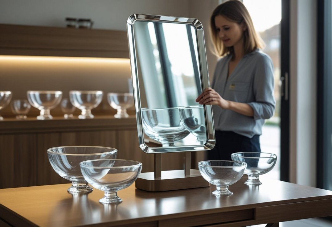 Saadan vaelger du det perfekte bordspejl til din glasskaal samling
